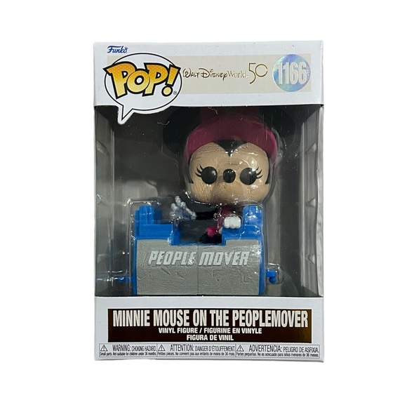 Pop Funko Minnie Mouse on the People mover figure new - Picture 2 of 5